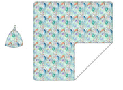 Ocean Oasis Swaddle with Hat